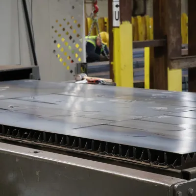 Bystronic Bystar Fibre Interchangable Cutting Bed