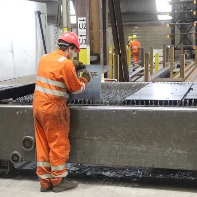 Removing Steel