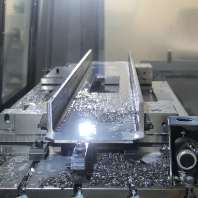 Haas Machining Bed