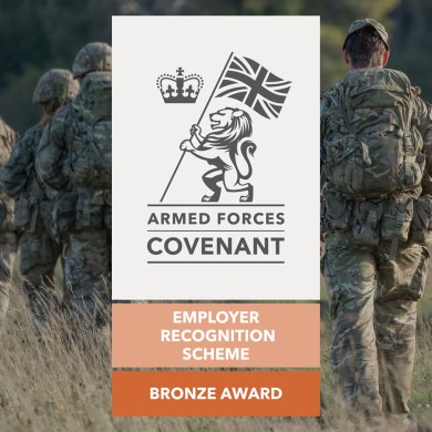 Armed Forces Covenant Pledge & ERS Bronze Award