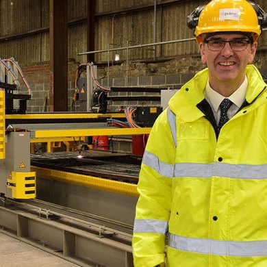 The Chancellor visits Pulman Steel